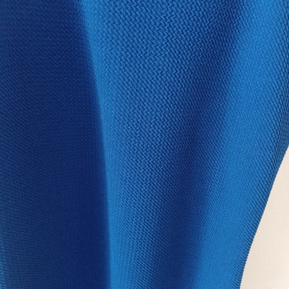 ⚡️SALE⚡️Antistar Cobalt Blue Scuba Maxi Dress with Slit - Picture 9 of 13